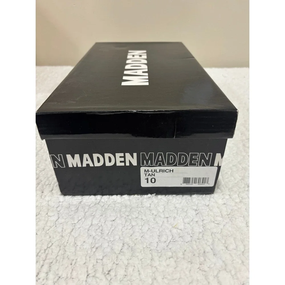 Madden 10 Tan M-Ulrich Men Oxford Dress Shoe Casual Preppy Business Professional